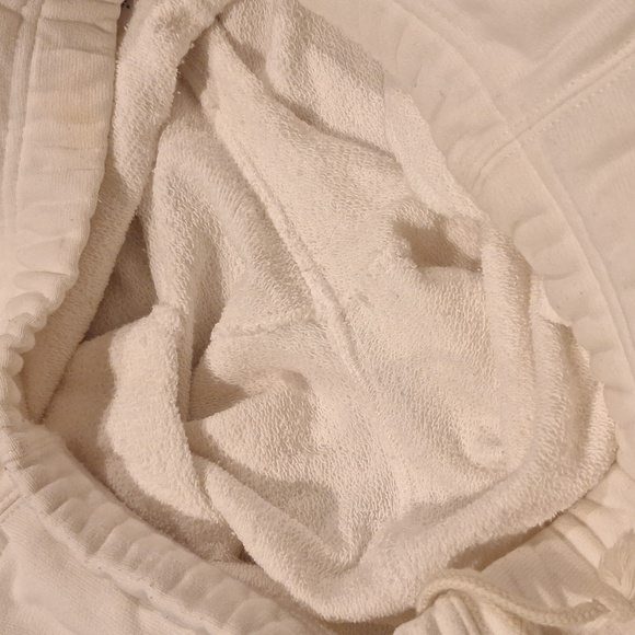 CHAMPION Reverse Weave White Warm-up Sweat pants Small - Picture 10 of 10